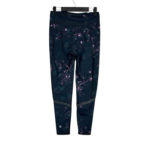Sweaty Betty The Zero Gravity 7/8 Legging Floral Size Small - Picture 2 of 6